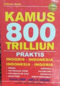 Image of Kamus lengkap 800 trilliun