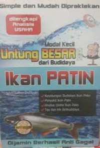 Image of Modal kecil untung besar dari budidaya ikan patin