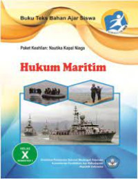 Image of Paket keahlian nautika kapal niaga : Hukum maritim kelas X semester 1