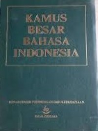 Image of Kamus besar bahasa Indonesia