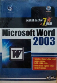 Image of Mahir Dalam 7 Hari: Microsoft Word 2003
