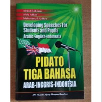 Image of Pidato Tiga Bahasa (Arab - Inggris - Indonesia)