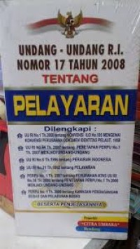 Image of Undang-undang R.I. Nomor 17 Tahun 2008 Tentang PELAYARAN