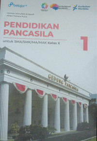 Image of Pendidikan Pancasila untuk SMA/SMK/MA/MAK Kelas X