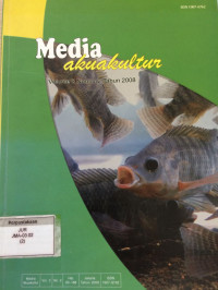 Image of Media Akuakultur: Volume 3 Nomor 2 Tahun 2008