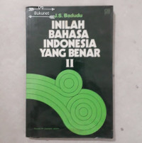 Image of Inilah Bahasa Indonesia yang Benar II